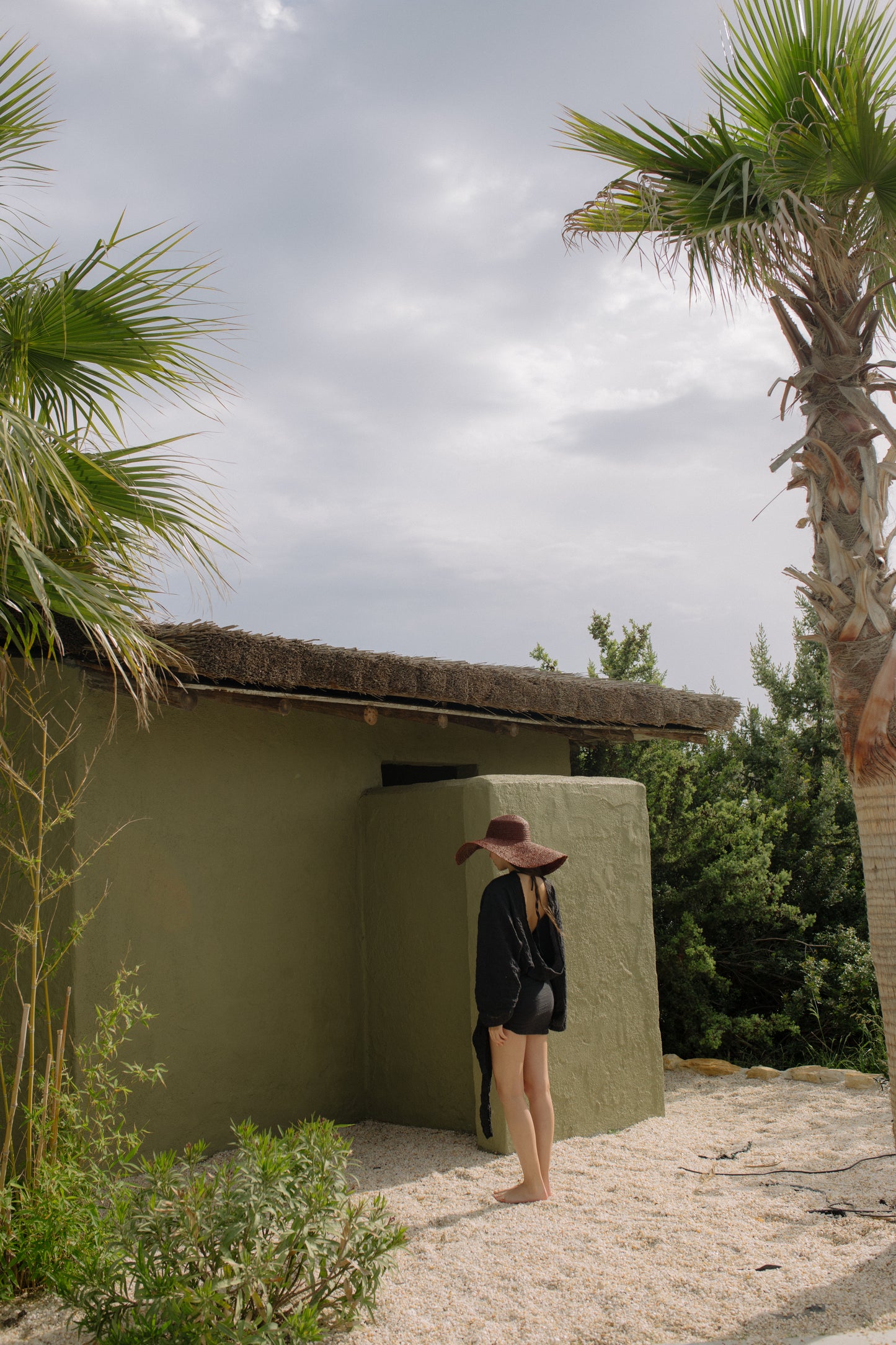 Corlh Black Linen Dress